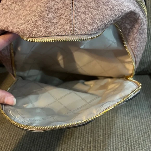 Michael Kors Rhea Zip Ballet Multi Medium Backpack - Picture 4 of 6